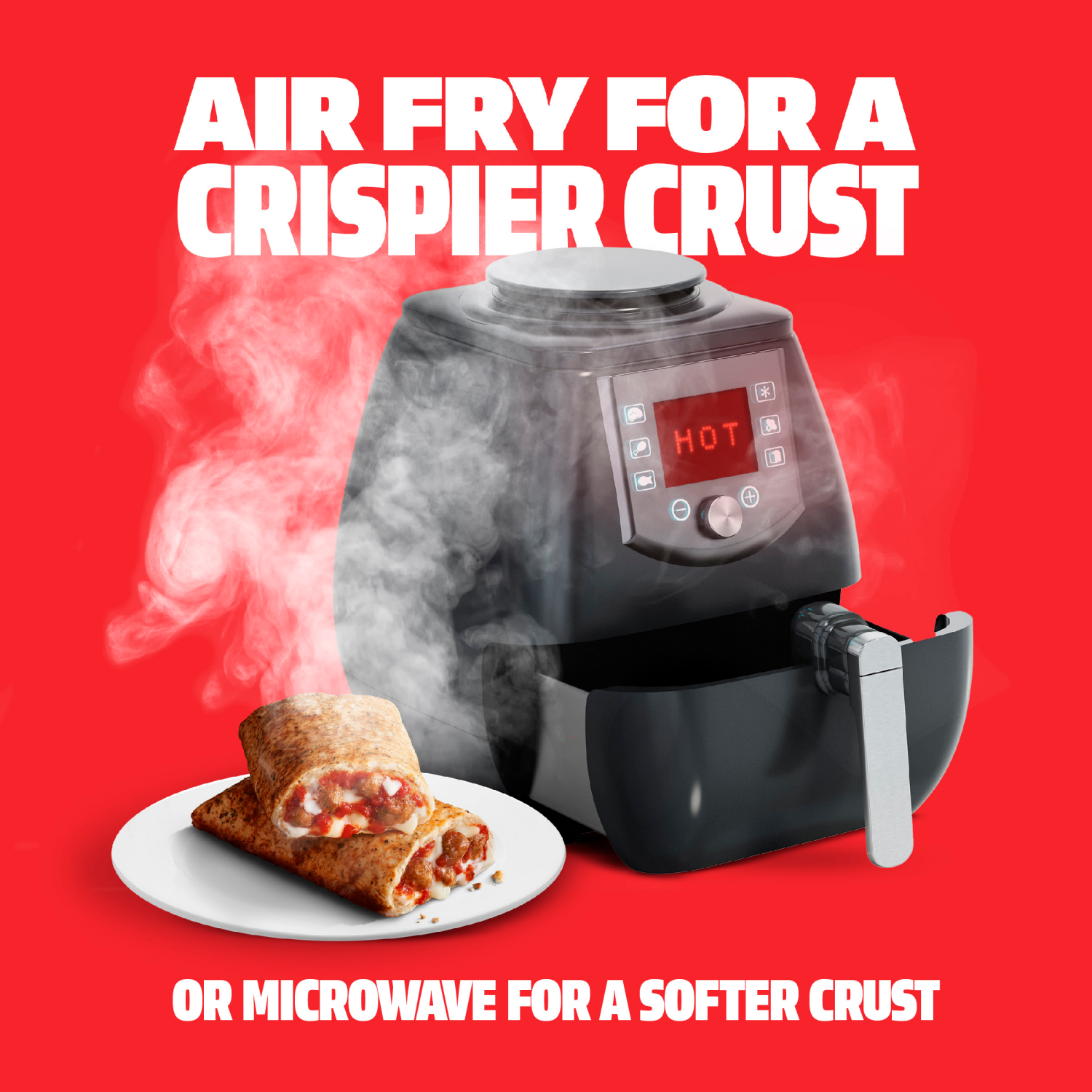 slide 4 of 8, Hot Pockets Italian Style Meatballs and Mozzarella Frozen Snacks, Pizza Snacks Made with Reduced Fat Mozzarella Cheese, 12 Count Frozen Sandwiches 54 oz., 12 ct