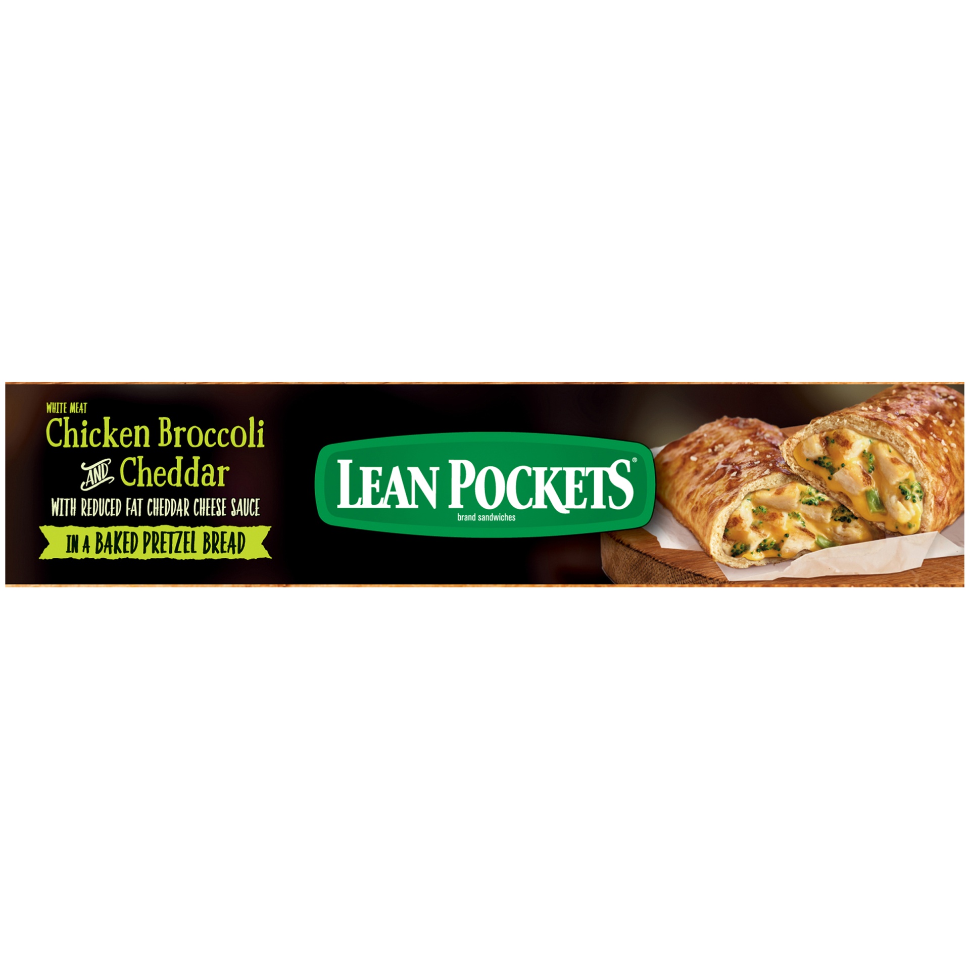 slide 8 of 10, Lean Pockets Stuffed Sandwiches Chicken Broccoli Supreme, 9 oz