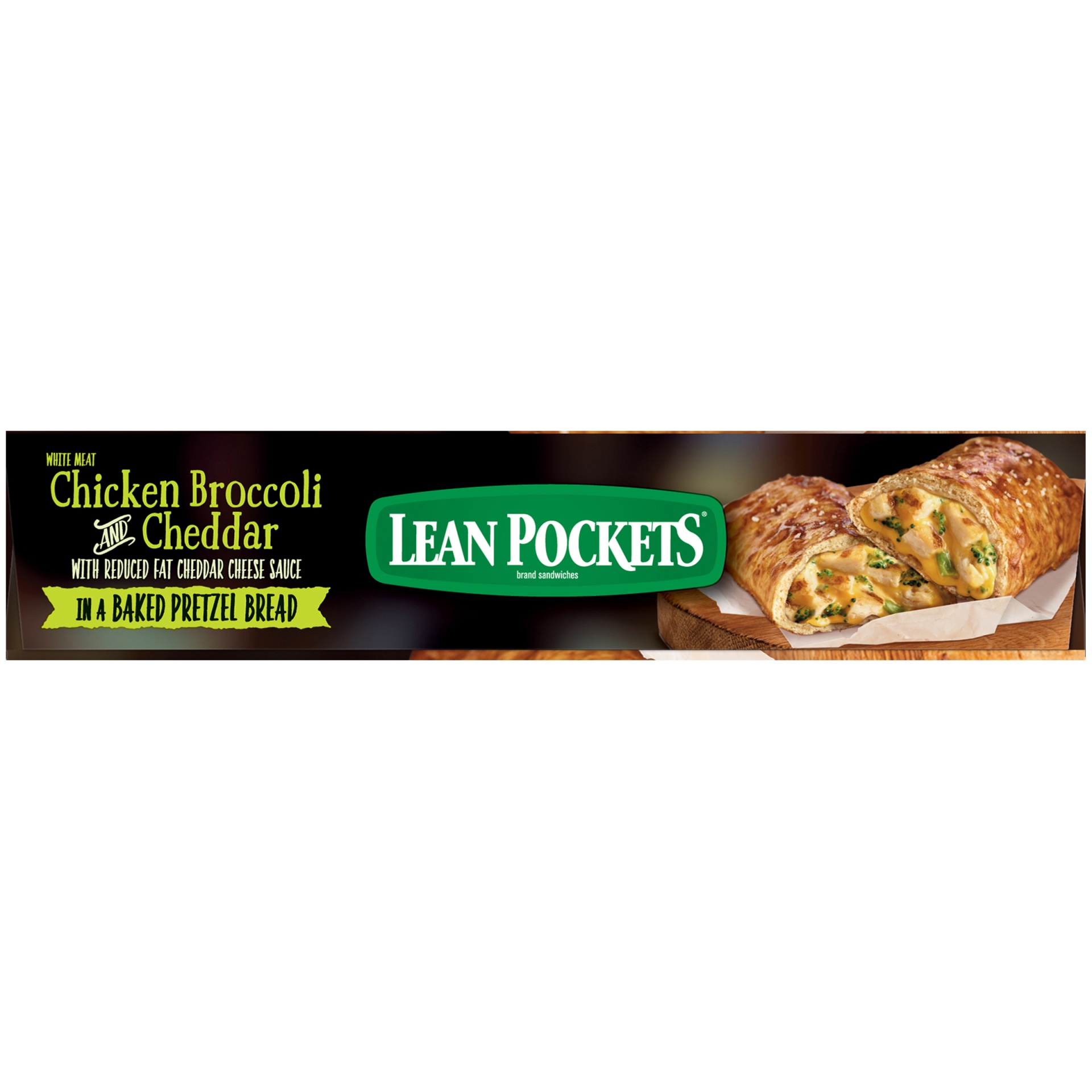 slide 6 of 10, Lean Pockets Frozen Sandwiches Chicken Broccoli And Cheddar, 2 ct; 4.5 oz