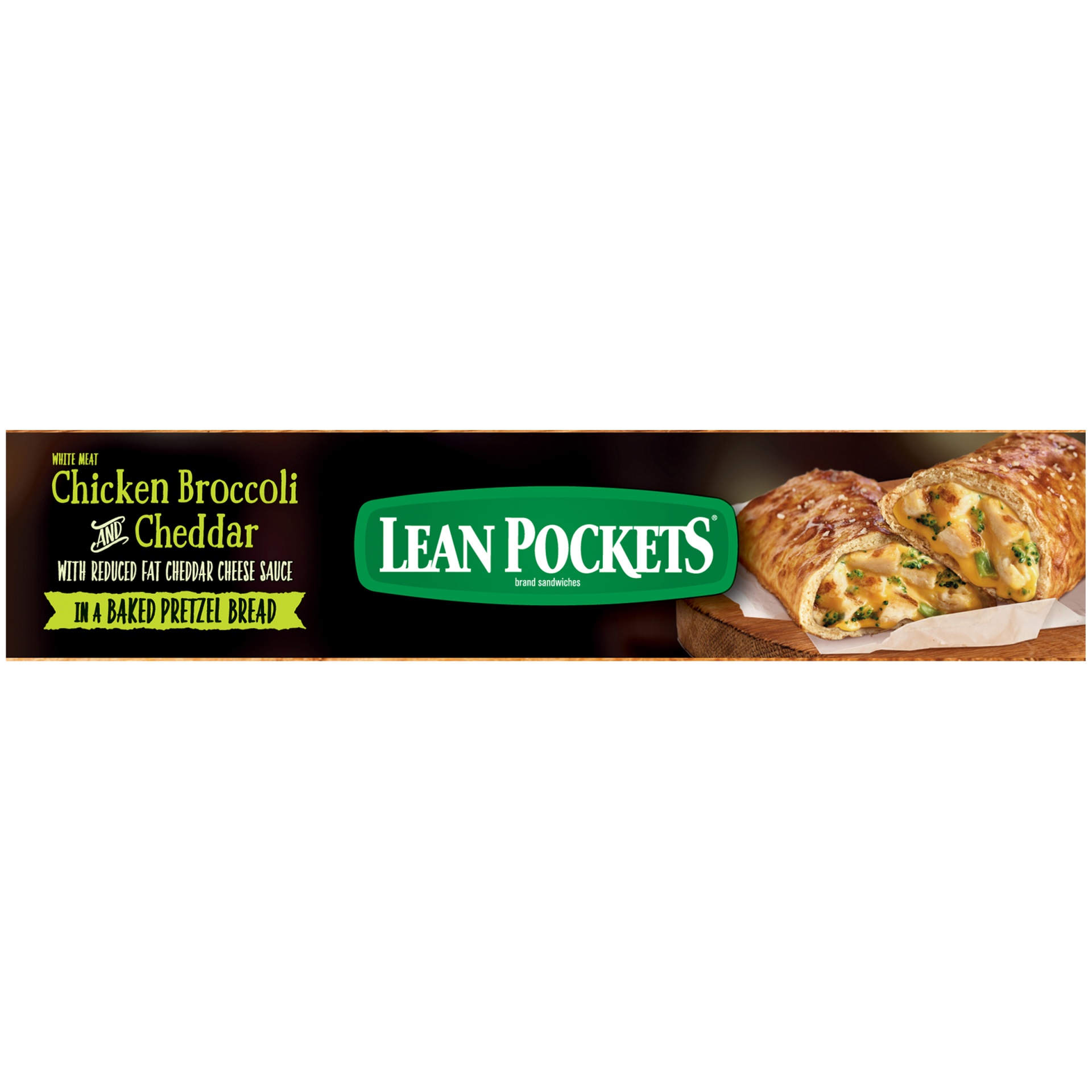 slide 8 of 10, Lean Pockets Frozen Sandwiches Chicken Broccoli And Cheddar, 2 ct; 4.5 oz