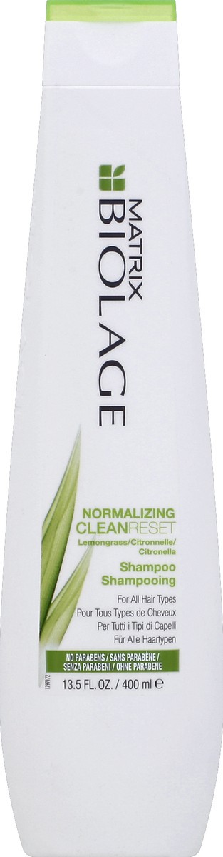 slide 2 of 3, Biolage Matrix Biolage Cleanreset Normalizing Shampoo, 13.5 oz