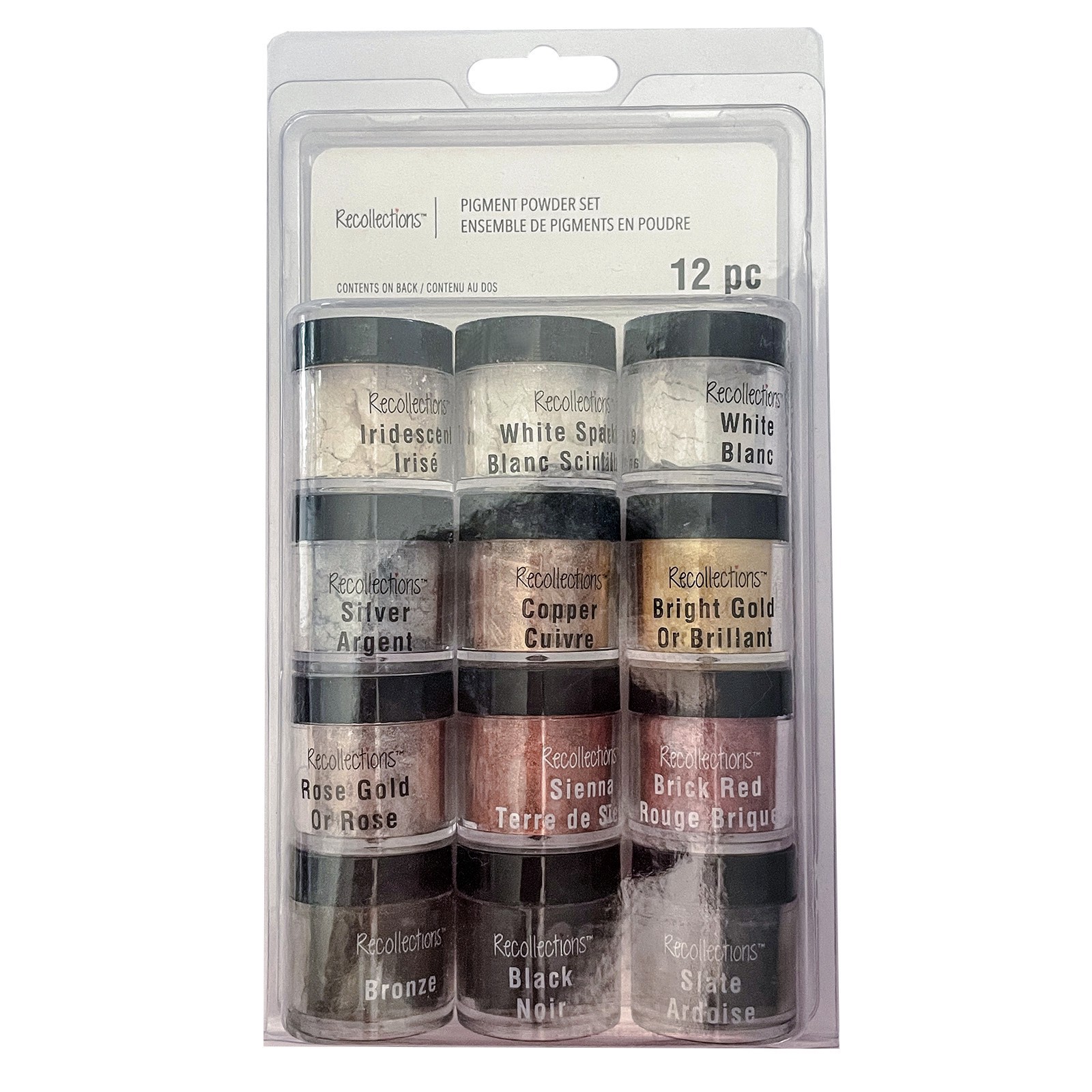 slide 4 of 5, Metallic Pigment Powder Set By Recollections, 0.106 oz