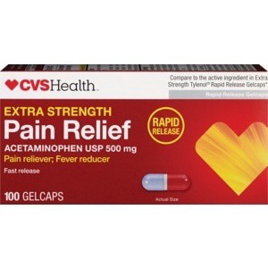 slide 1 of 1, CVS Pharmacy Pain Relief 100 ea, 100 ct