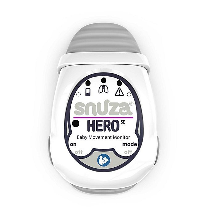 slide 1 of 3, Snuza Hero Baby Movement Monitor - Grey, 1 ct