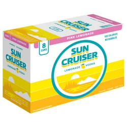 Sun Cruiser Lemonade Vodka, Pink Lemonade (12 fl. oz. Can, 8pk.)