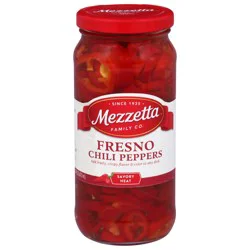 Mezzetta Fresno Savory Heat Chili Peppers 16 fl oz