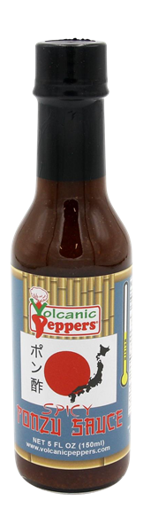 slide 1 of 1, Volcanic Peppers Spicy Ponzu Sauce, 5 fl oz