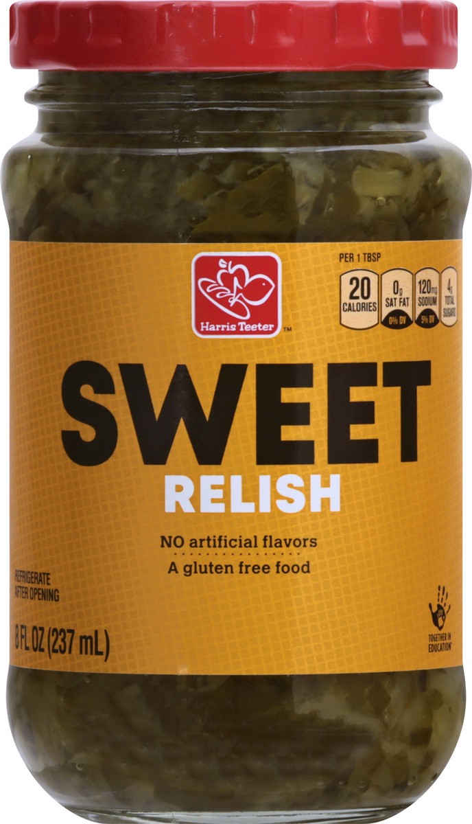 slide 8 of 11, Harris Teeter Sweet Relish, 8 oz