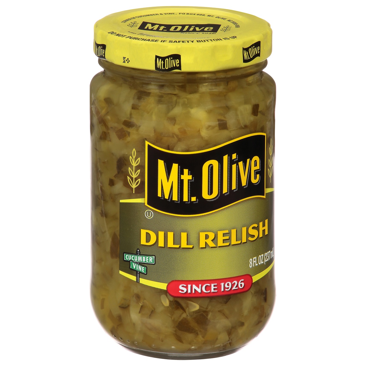 slide 2 of 11, Mt Olive Pickle Dill Relish, 8 oz