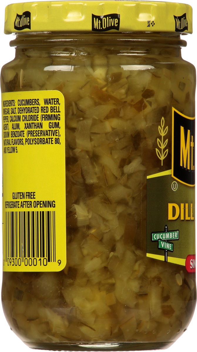 slide 7 of 11, Mt Olive Pickle Dill Relish, 8 oz