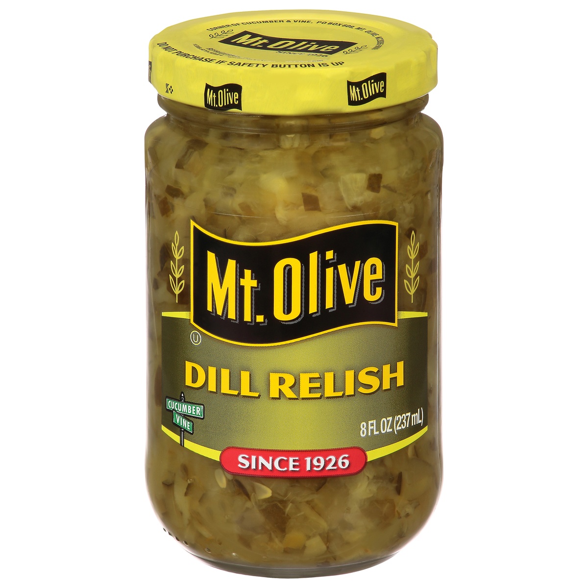 slide 11 of 11, Mt Olive Pickle Dill Relish, 8 oz