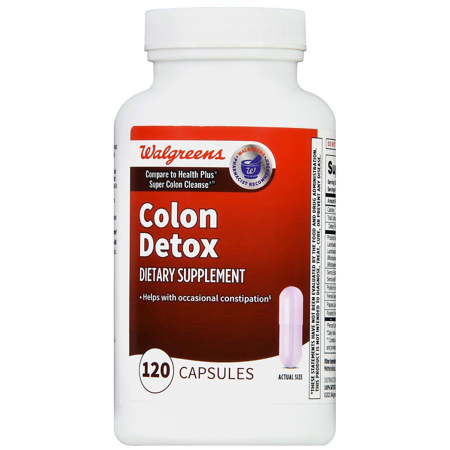 slide 3 of 5, Walgreens Colon Detox, 120 ct