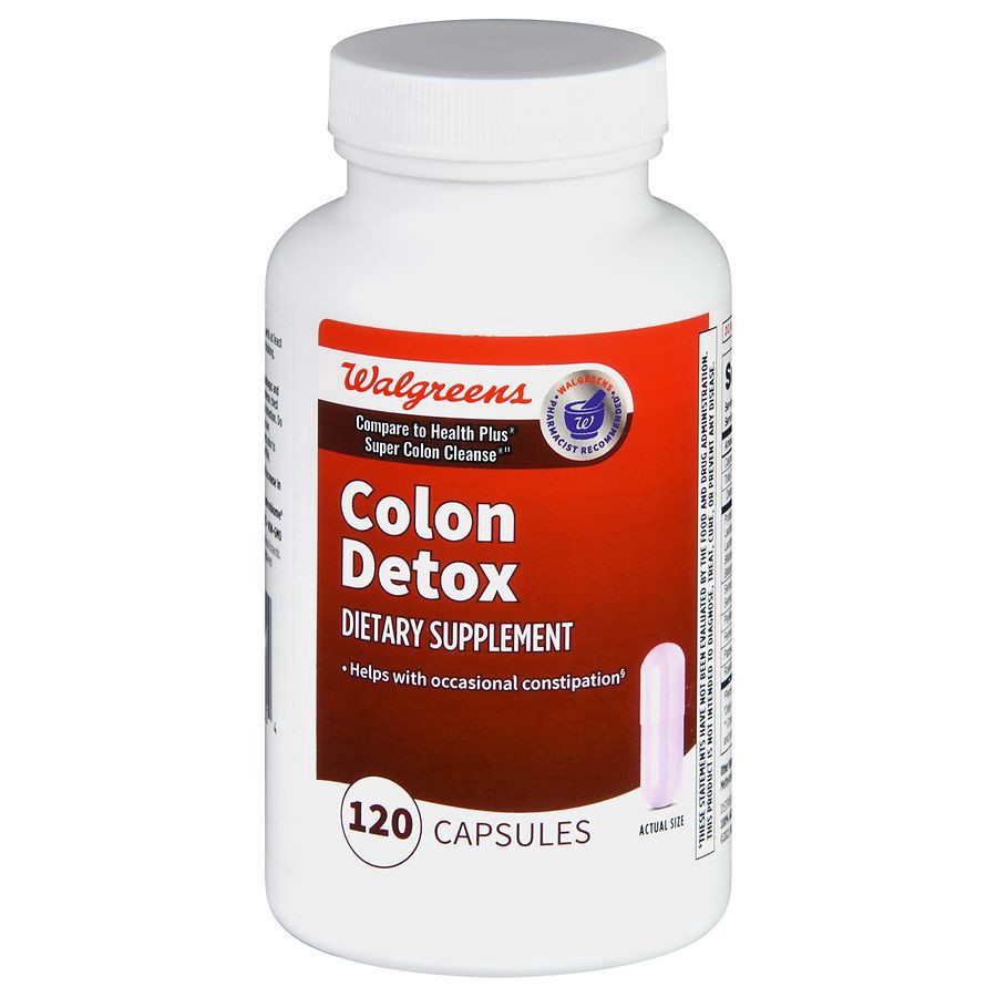 slide 1 of 5, Walgreens Colon Detox, 120 ct