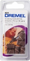 slide 1 of 1, Dremel 0.25-Inch 60-Grit Sanding Bands - 6 Pack, 0.25 in