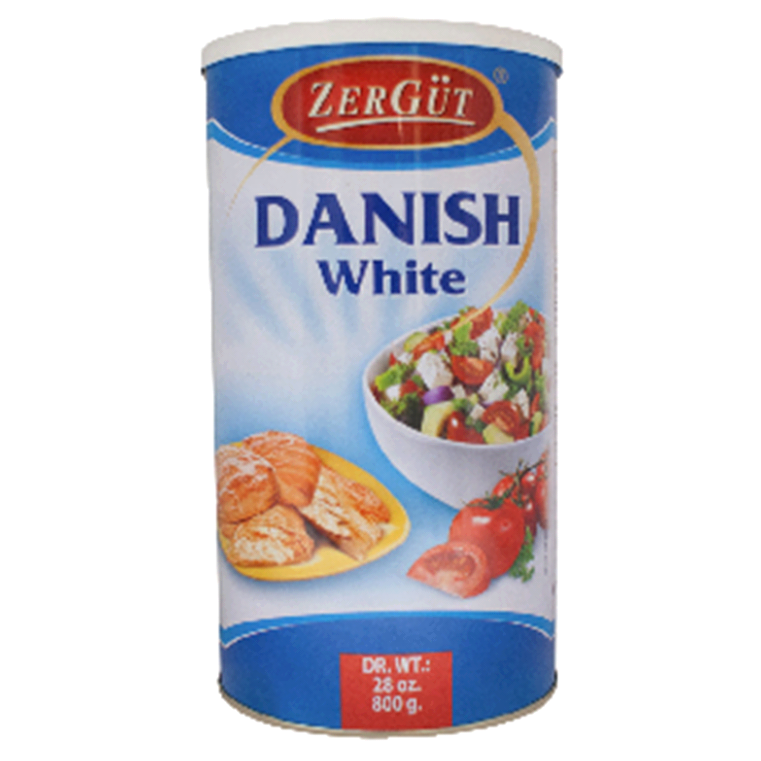 slide 1 of 1, ZerGüt Danish Cheese, 800 gram