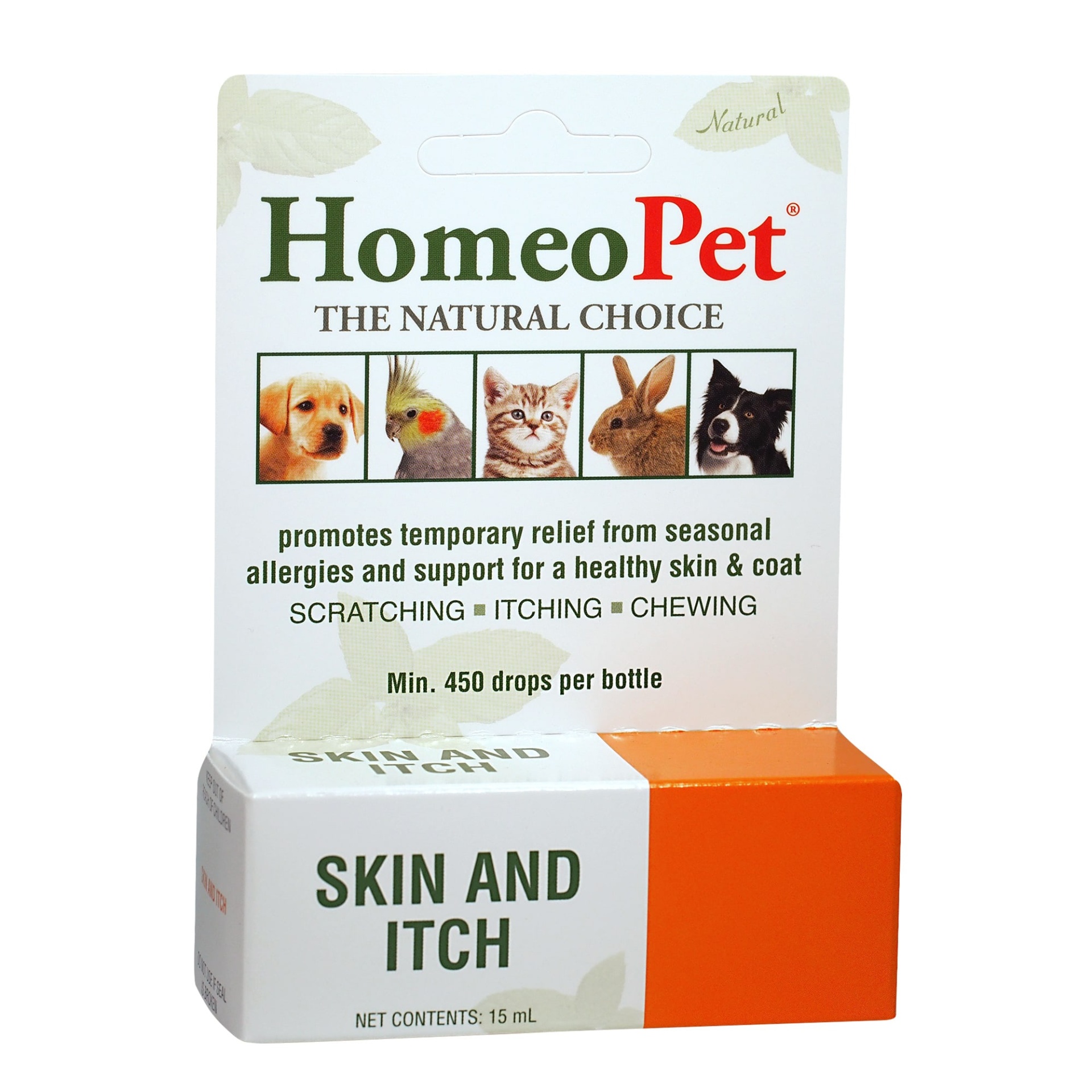 slide 1 of 1, HomeoPet Skin & Itch Drops, 1 ct