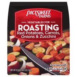 Pictsweet Farms Vegetables for Roasting Red Potatoes, Carrots, Onions & Zucchini - 18 oz