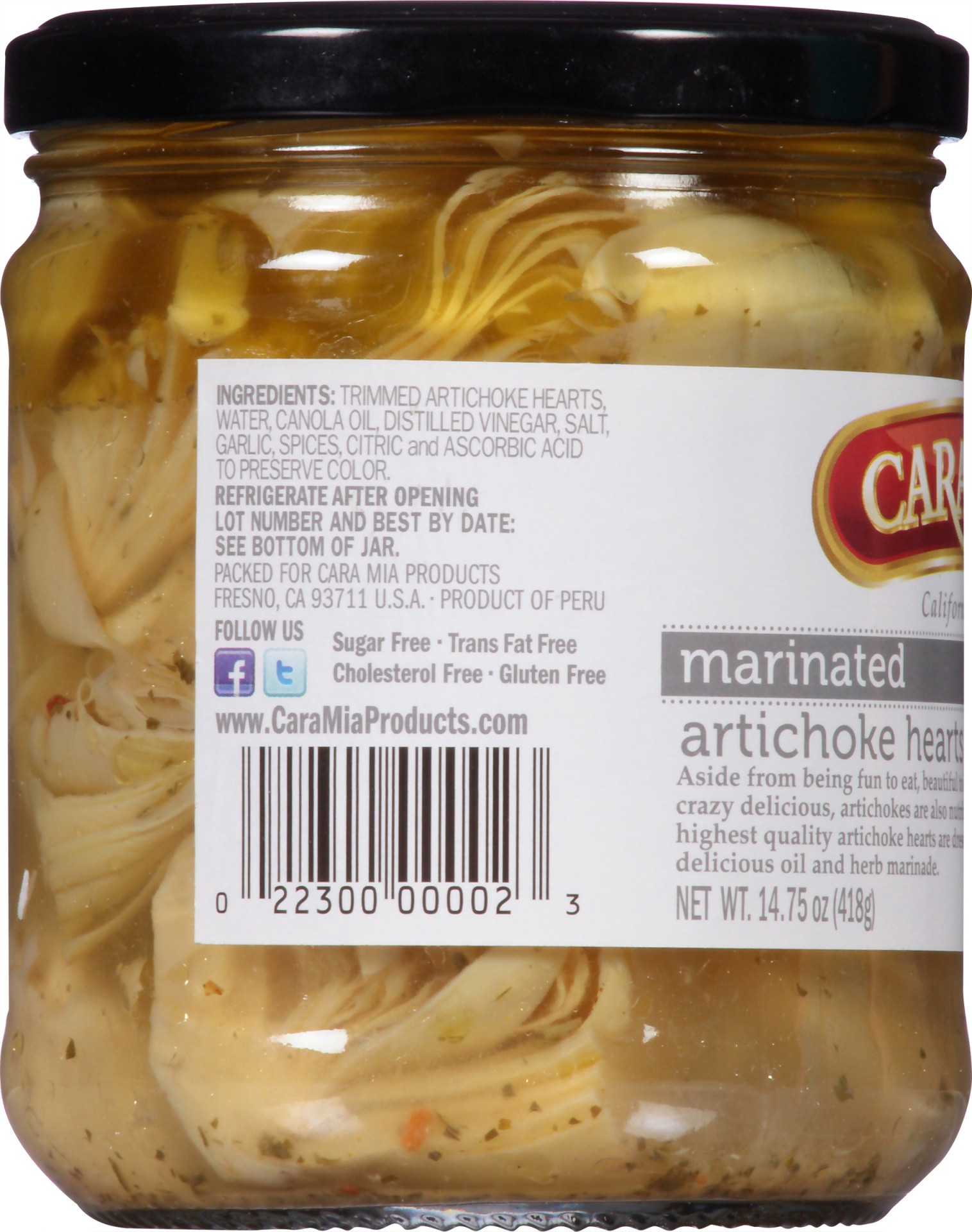 slide 4 of 6, Cara Mia Marinated Artichoke Hearts - 14.75 oz, 14.75 oz