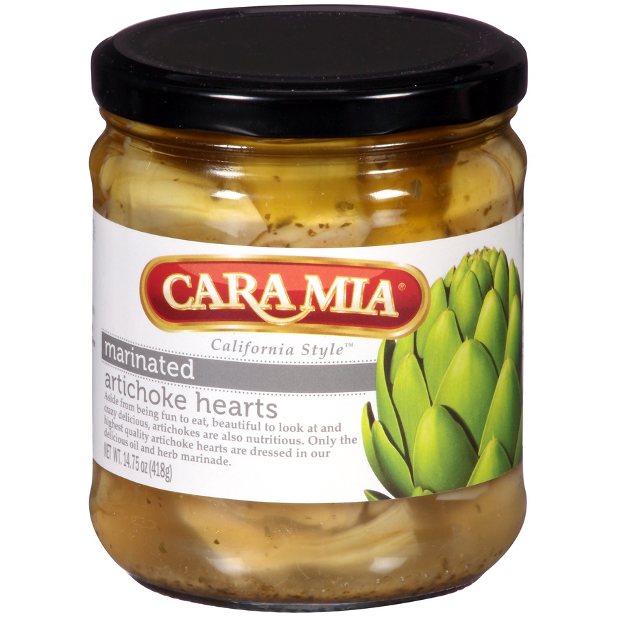 slide 1 of 1, Cara Mia Marinated Artichoke Hearts, 14.75 oz