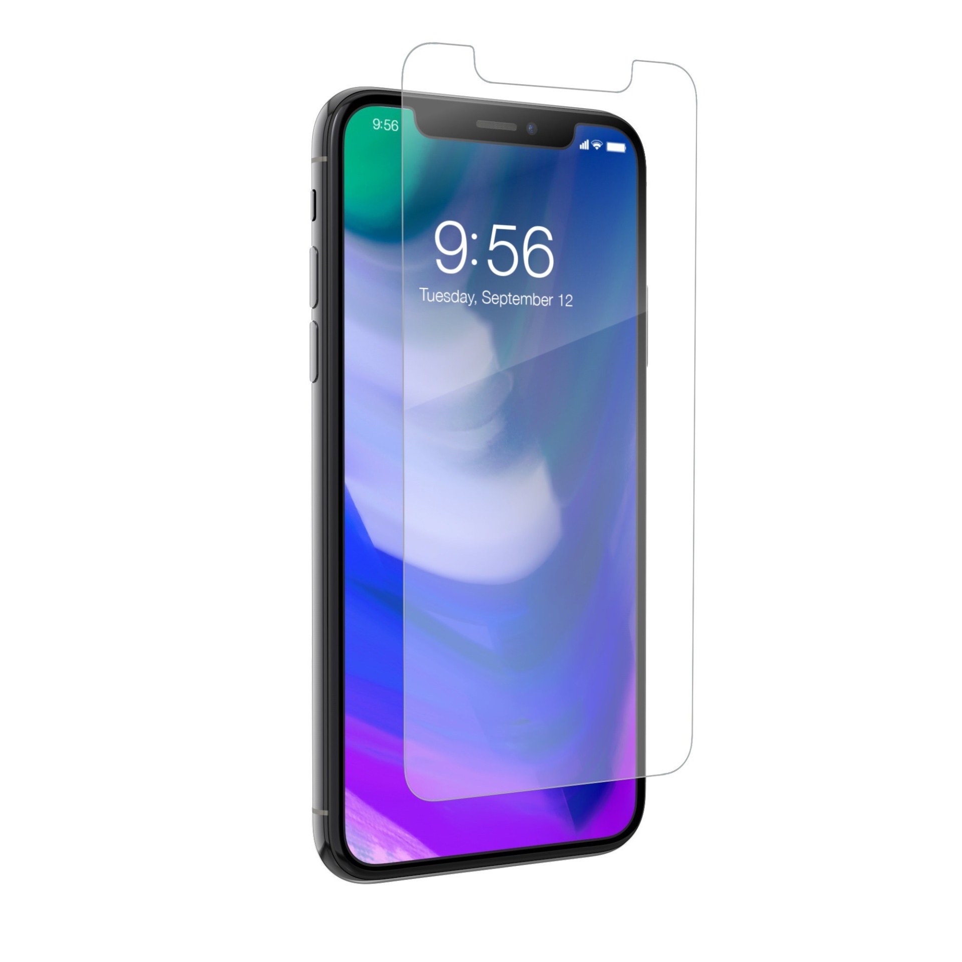 slide 1 of 1, Zagg Invisibleshield Glass Plus Screen Protector For Iphone X - Clear, 1 ct