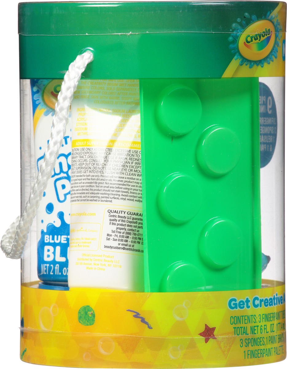 slide 7 of 13, Crayola Cryla Bathtub Mini Paint Set, 1 ct