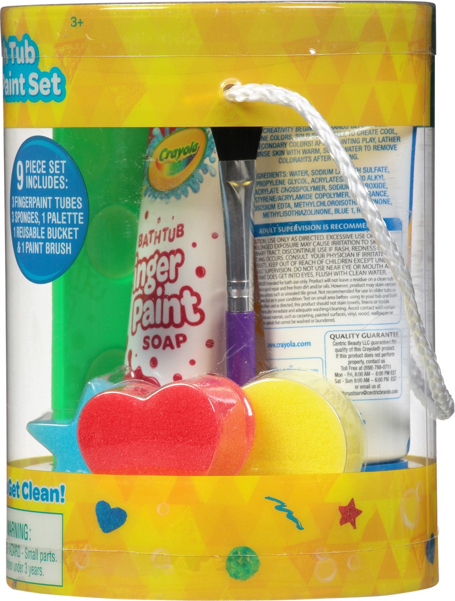 slide 13 of 13, Crayola Cryla Bathtub Mini Paint Set, 1 ct
