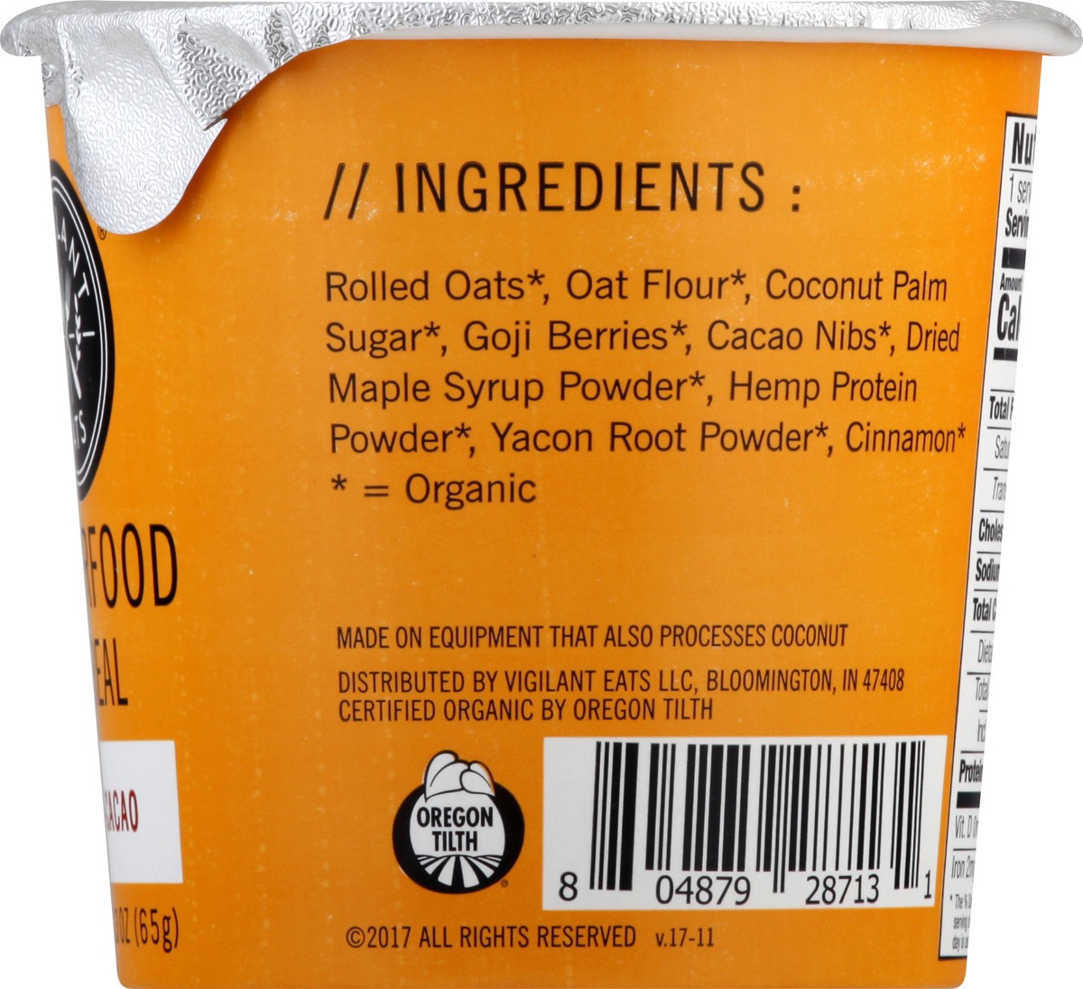 slide 10 of 10, Vigilant Eats Cereal 2.3 oz, 2.3 oz