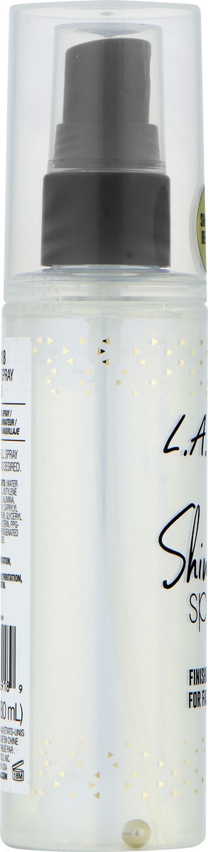 slide 3 of 7, L.A. Girl Shimmer Spray 2.7 oz, 2.705 fl oz