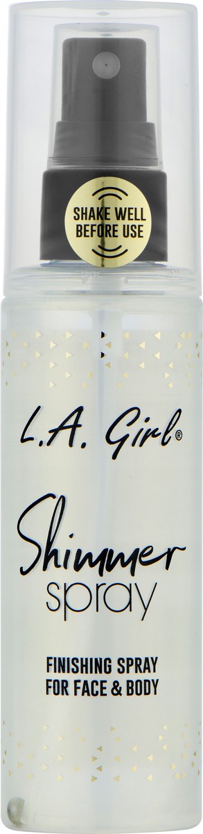 slide 1 of 7, L.A. Girl Shimmer Spray 2.7 oz, 2.705 fl oz