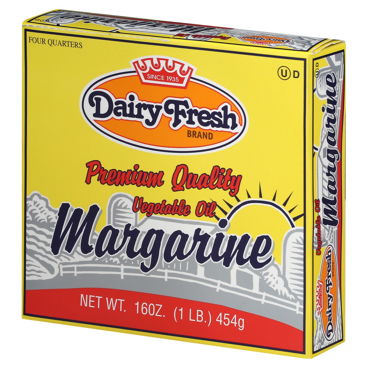 slide 3 of 13, Dairy Fresh Vegetable Oil Quarters Margarine 16 oz, 16 oz