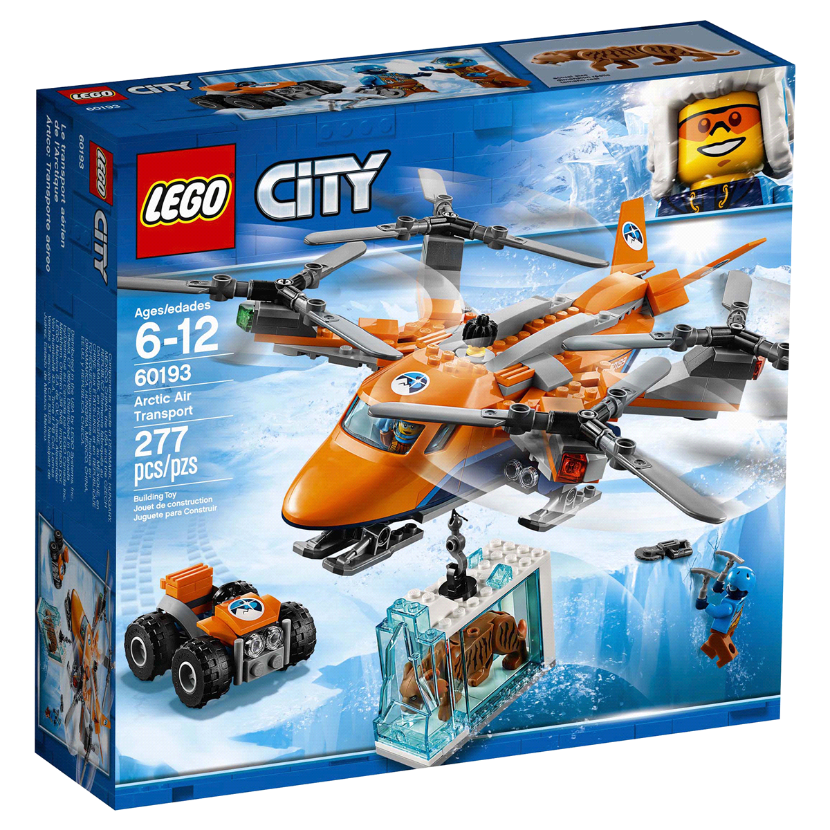 slide 2 of 8, LEGO City Arctic Expedition Air Transport 60193, 1 ct