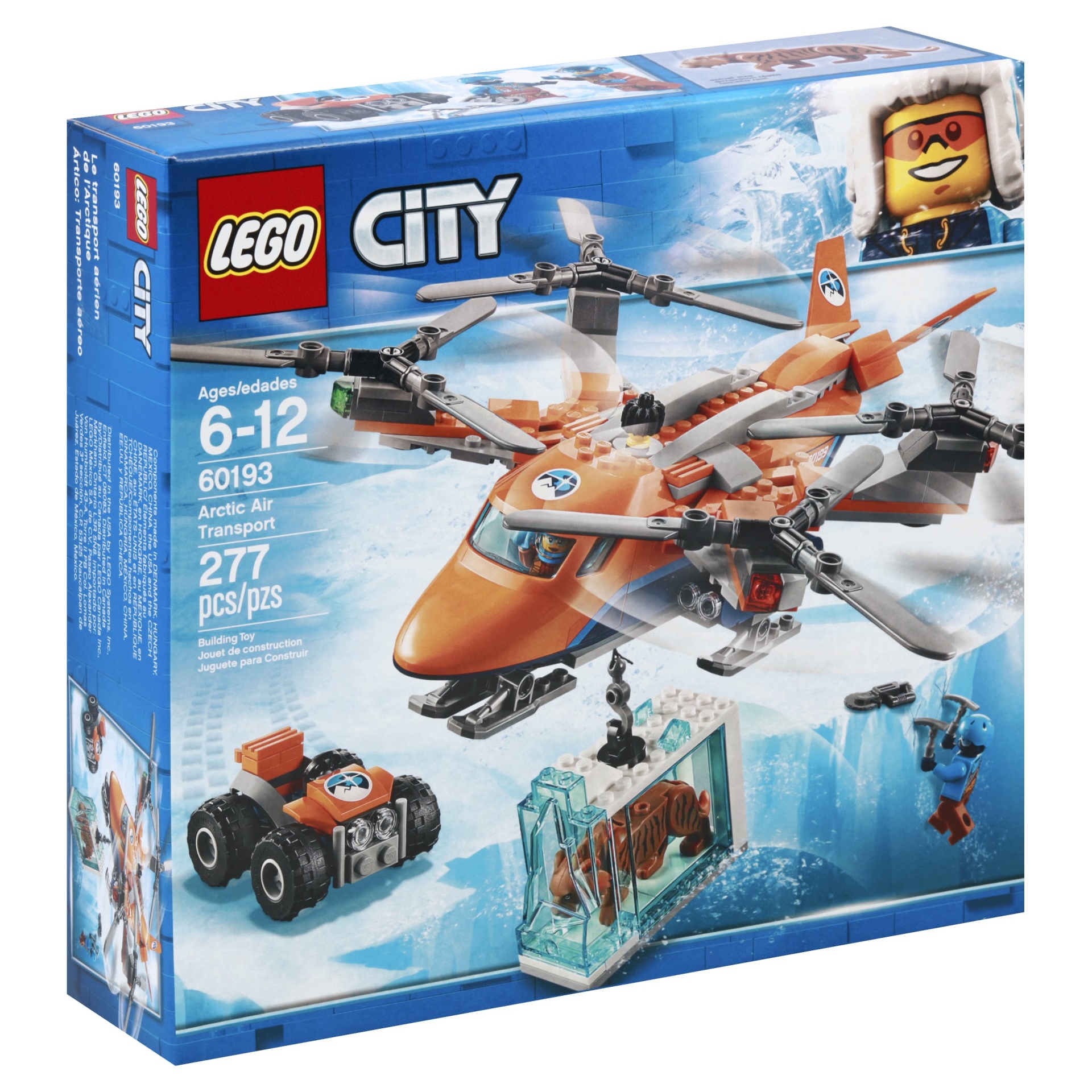 slide 1 of 8, LEGO City Arctic Expedition Air Transport 60193, 1 ct