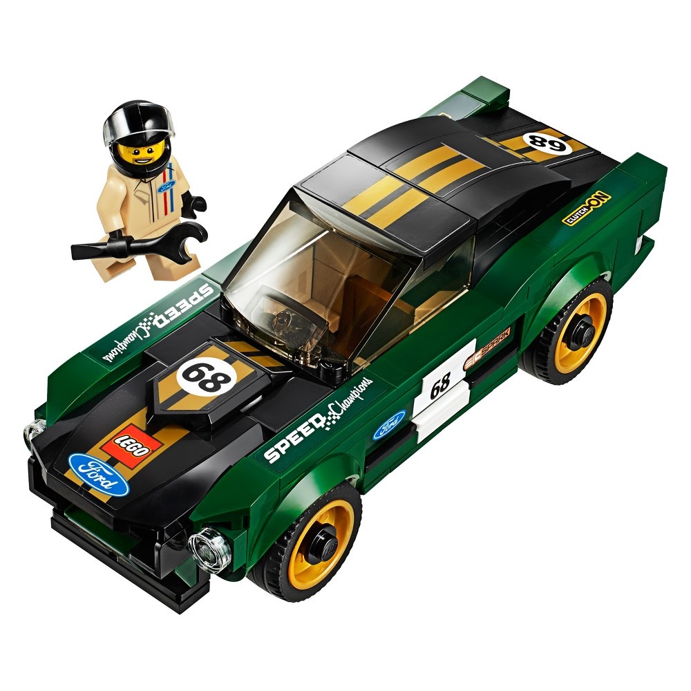 slide 7 of 8, LEGO Speed Champions 1968 Ford Mustang Fastback 75884, 1 ct