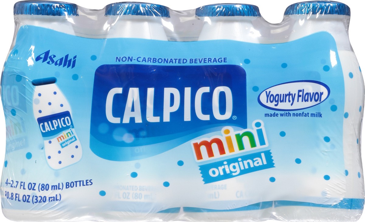 slide 2 of 9, Calpico Original Yogurty Flavor Non-Carbonated Beverage Mini 4 - 2.7 fl oz Bottles, 4 ct