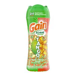 Gain Tango 2-in-1 Laundry Scent Booster Beads, Apple and Mango Scent, 10.7 OZ, Laundry Beads with Dual Scents Plus All Day Freshness