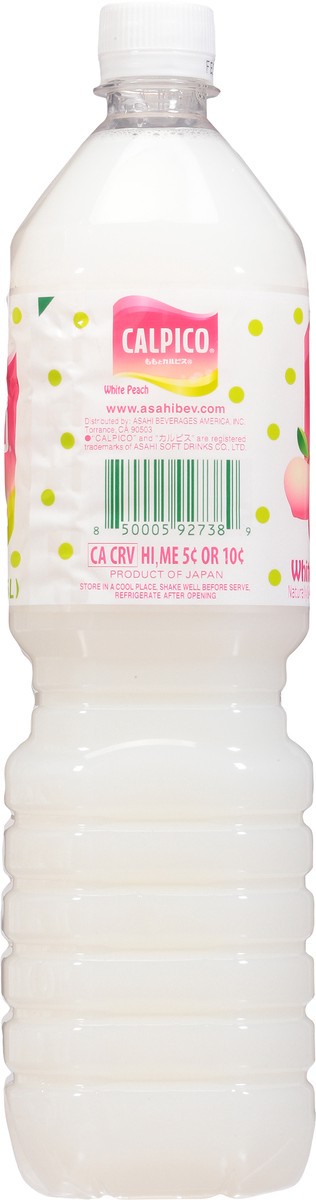 slide 7 of 9, Calpico White Peach Non-Carbonated Beverage 50.7 fl oz, 50.7 fl oz