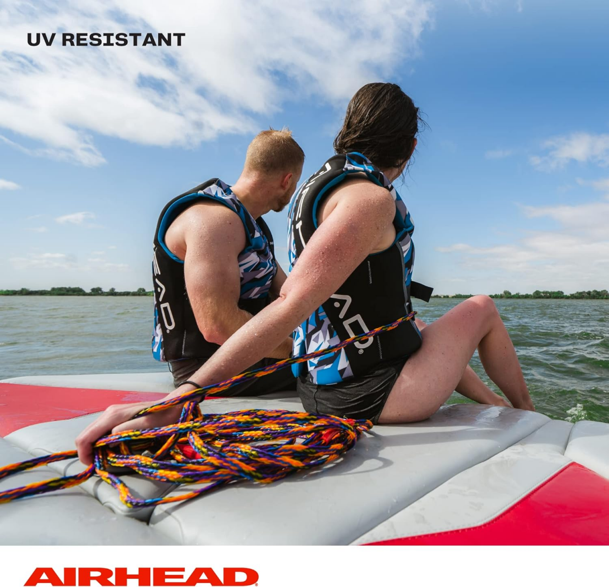 slide 10 of 21, AIRHEAD 2 Person Tube Rope, 1 ct