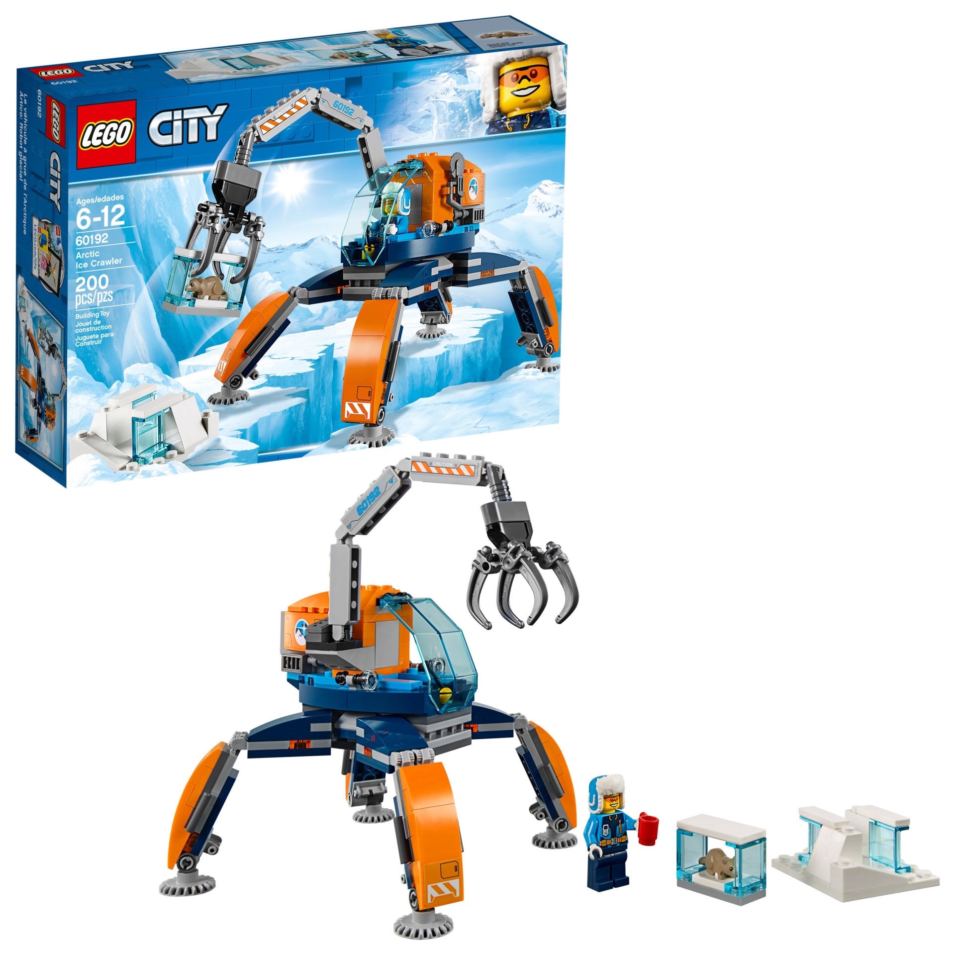 slide 1 of 6, LEGO City Arctic Ice Crawler 60192, 1 ct