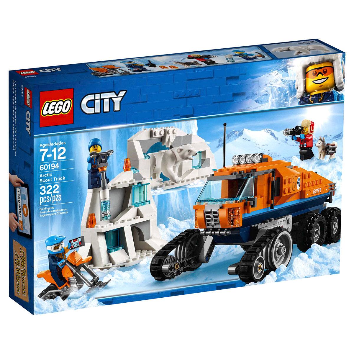 slide 4 of 4, LEGO City Arctic Expedition Scout Truck 60194, 1 ct