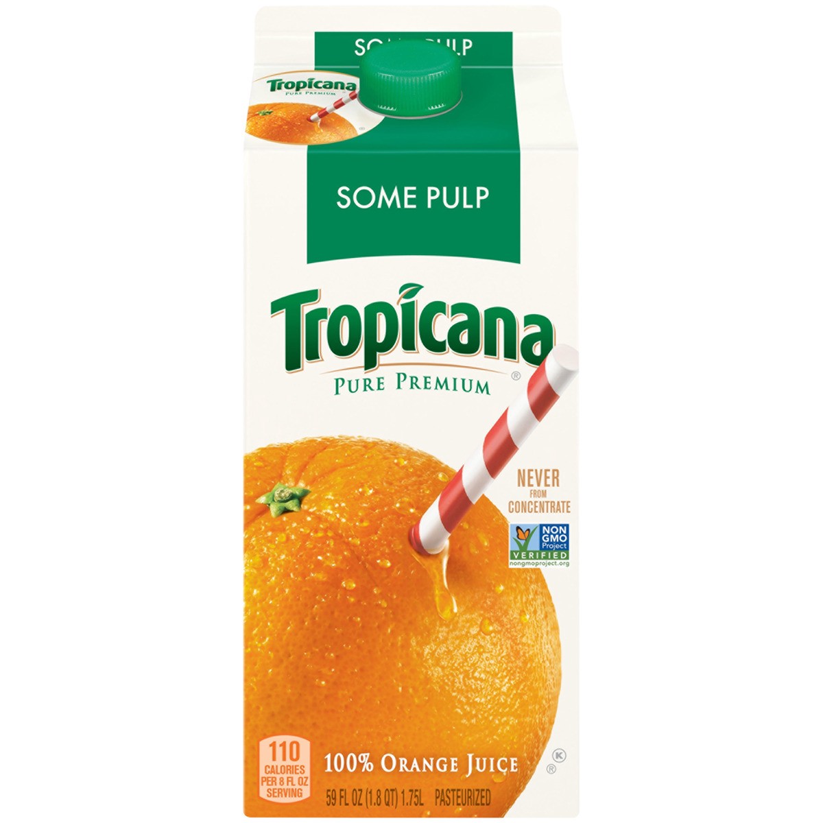 slide 1 of 12, Tropicana 100% Juice, 1.67 oz