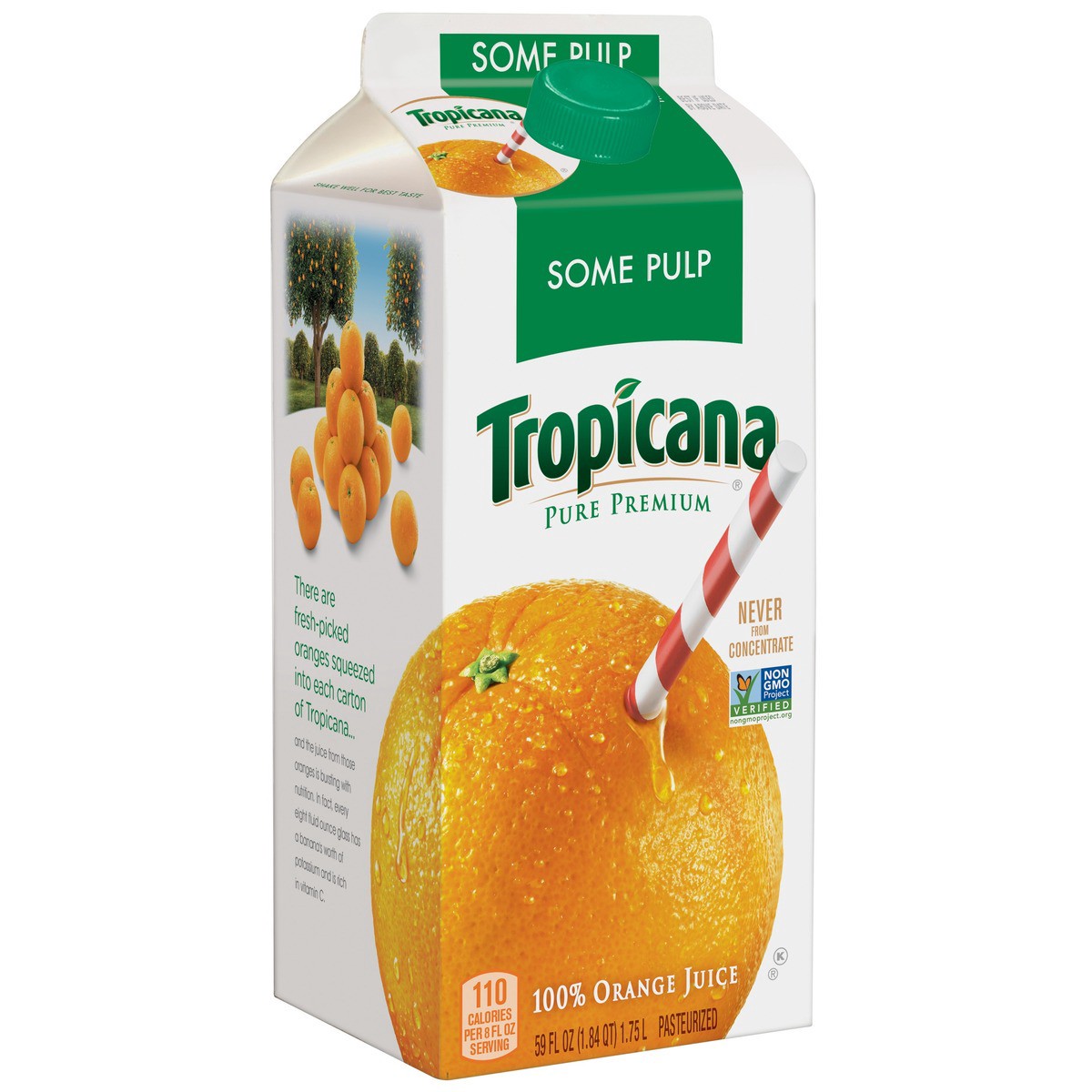 slide 11 of 12, Tropicana 100% Juice, 1.67 oz