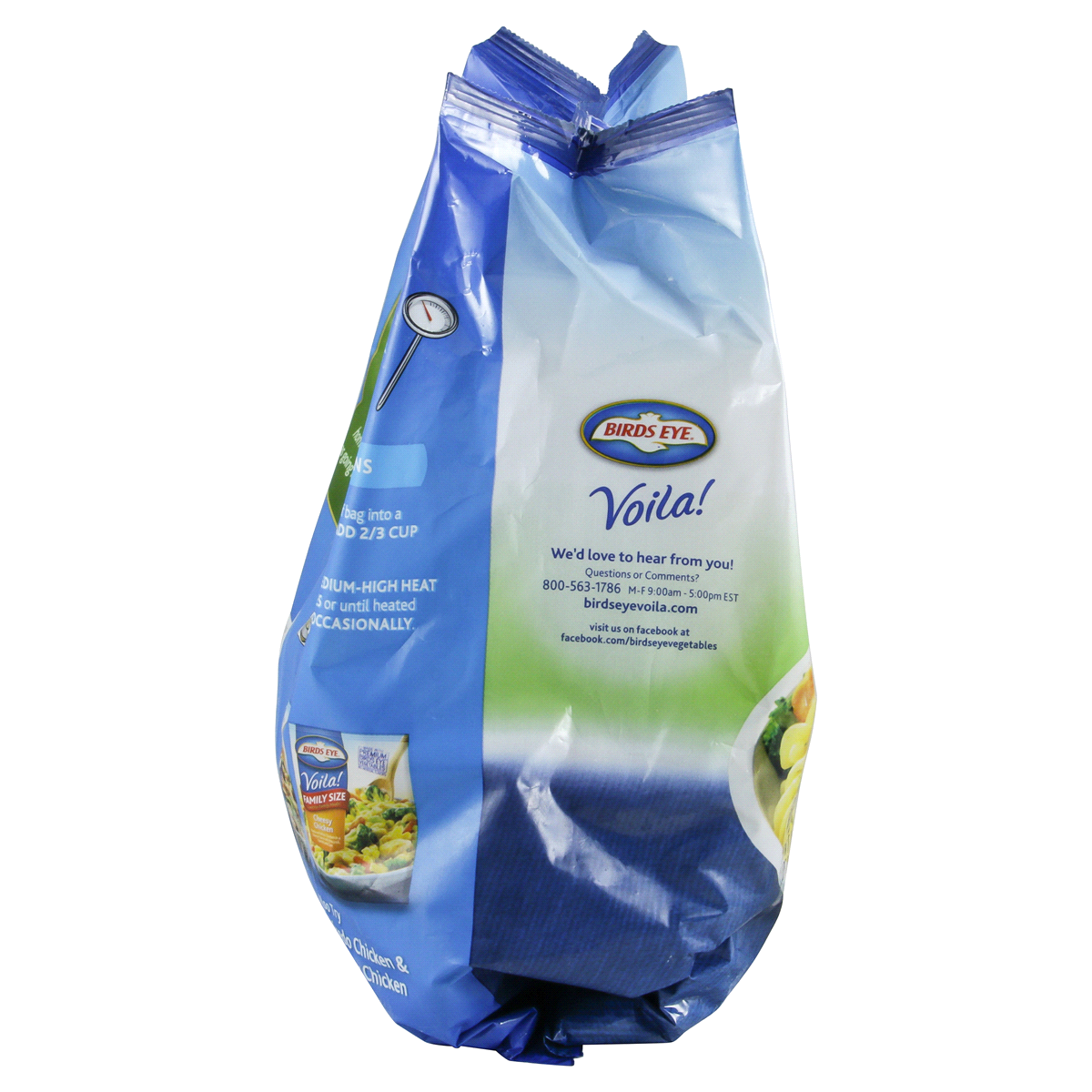 slide 3 of 4, Birds Eye Voila Family Size Garlic Chicken, 42 oz