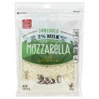 slide 1 of 1, Harris Teeter Shredded Low Moisture Part Skim Mozzarella Cheese, 8 oz