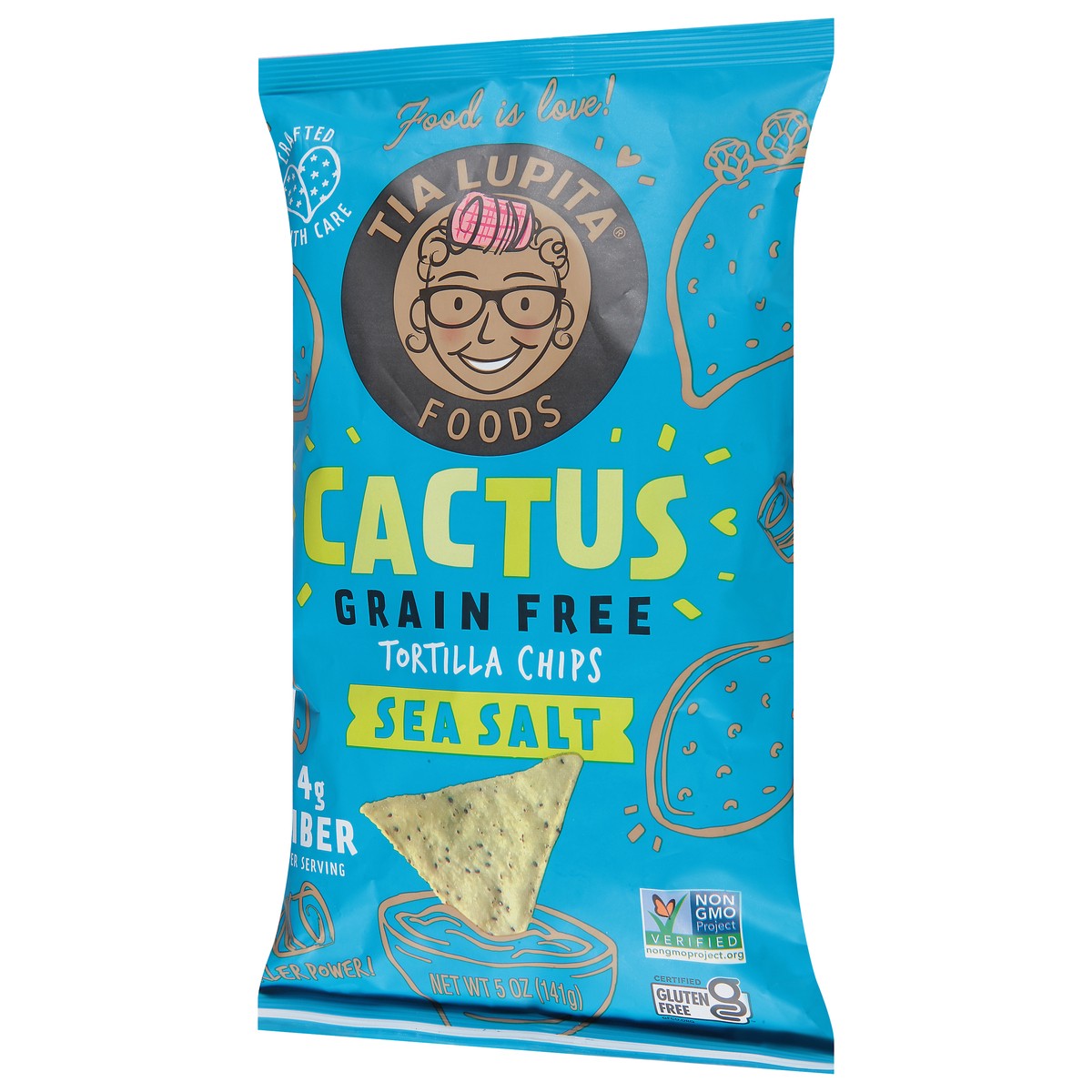 slide 12 of 13, Tia Lupita Foods Cactus Grain Free Sea Salt Tortilla Chips 5 oz, 5 oz