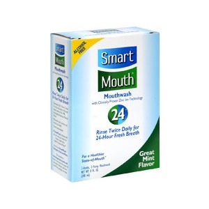 slide 1 of 1, Smart Mouth Smartmouth Mouthwash, 8 oz