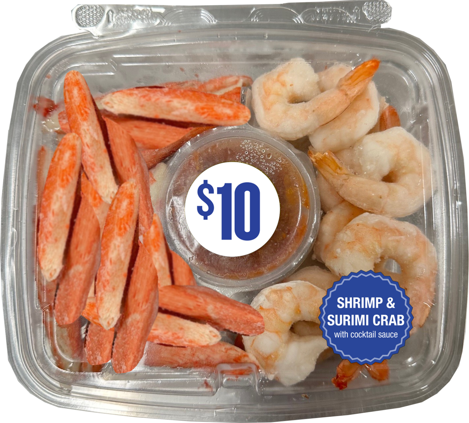 slide 1 of 1, Black Pearl Shrimp & Krab Tray W Cocktail, 15 oz