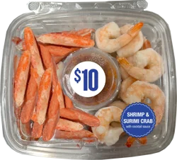 Black Pearl Shrimp & Krab Tray W Cocktail