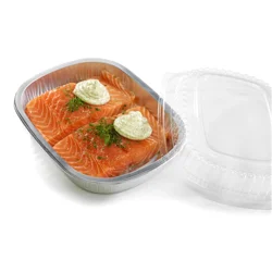 Black Pearl Atlantic Salmon With Herb Shallot Butter, 2 Count