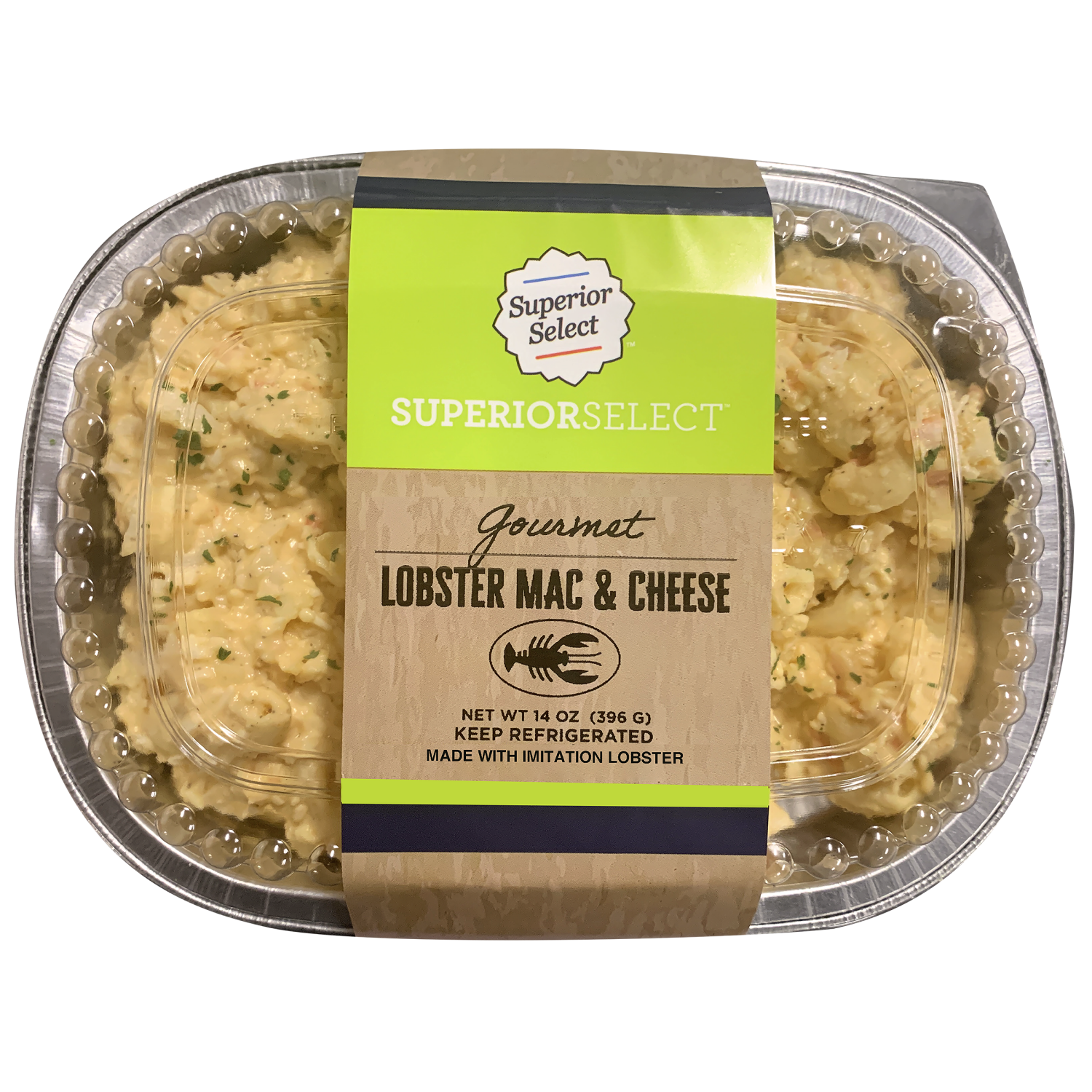 slide 2 of 2, Superior Select Gourmet Lobster Mac & Cheese 14 oz, 14 oz