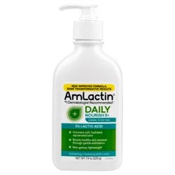 AmLactin Daily Nourish Lotion Pump for Normal to Dry Skin